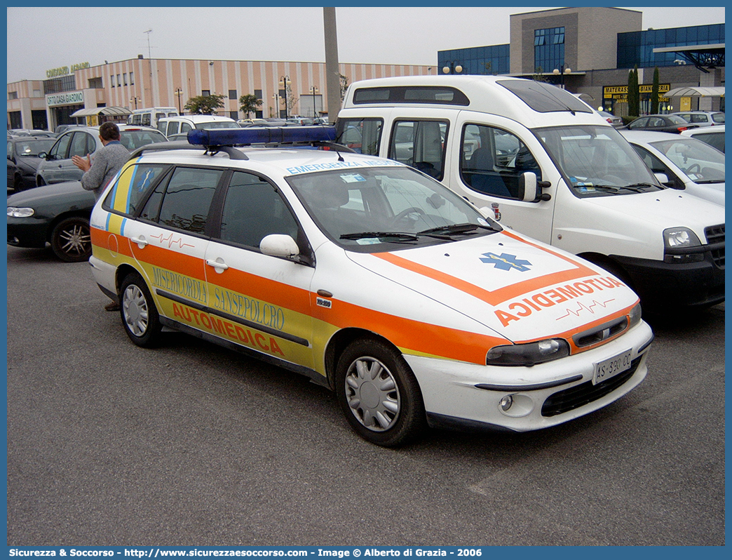 -
Misericordia Sansepolcro
Fiat Marea Weekend

Parole chiave: Misericordie;Misericordia;Automedica;Auto Medica;Fiat;Marea;Weekend;Sansepolcro