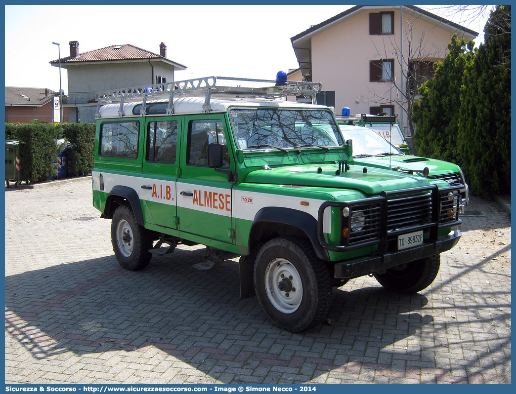 -
Corpo Volontari Antincendi Boschivi
Almese (TO)
Land Rover Defender 110
Parole chiave: Corpo;Volontari;Antincendi;Boschivi;AIB;A.I.B.;Piemonte;Land Rover;Defender;110;Almese