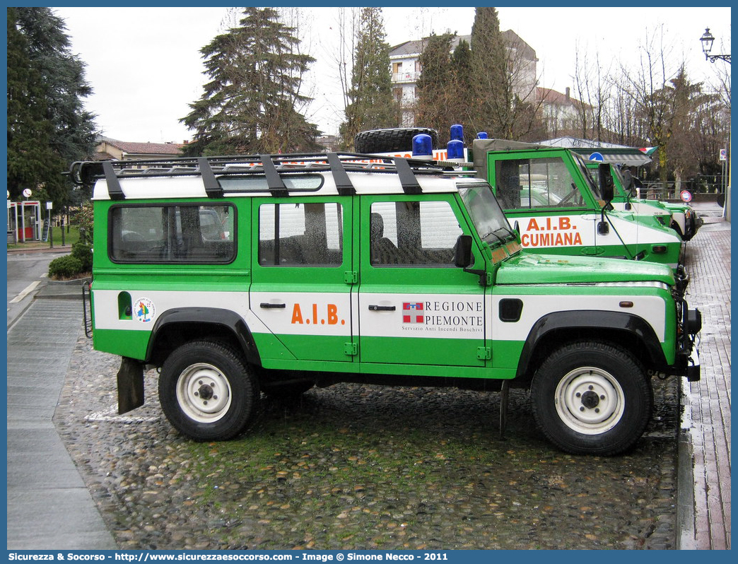 -
Corpo Volontari Antincendi Boschivi
Land Rover Defender 110
Parole chiave: Corpo;Volontari;Antincendi;Boschivi;AIB;A.I.B.;Piemonte;Land Rover;Defender;110