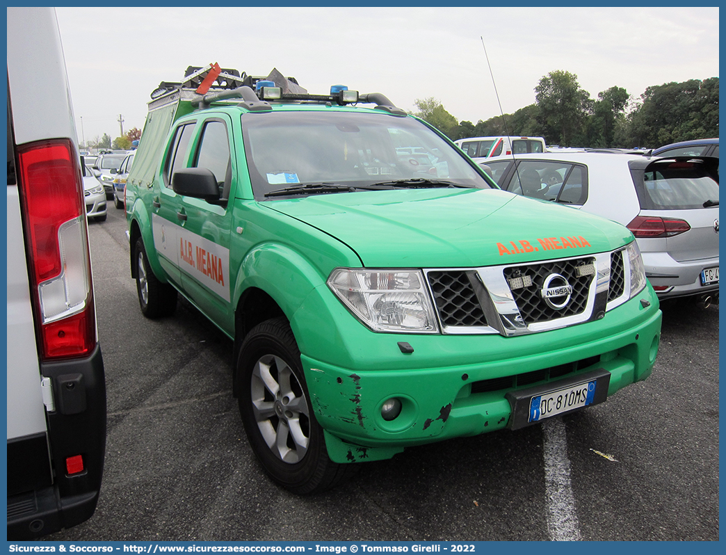 -
Corpo Volontari Antincendi Boschivi
Meana (TO)
Nissan Navara II serie
Parole chiave: Corpo;Volontari;Antincendi;Boschivi;AIB;A.I.B.;Piemonte;Nissan;Navara;Meana