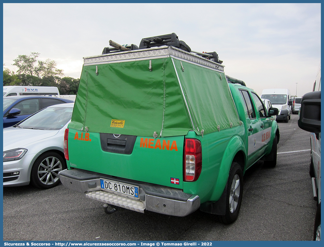 -
Corpo Volontari Antincendi Boschivi
Meana (TO)
Nissan Navara II serie
Parole chiave: Corpo;Volontari;Antincendi;Boschivi;AIB;A.I.B.;Piemonte;Nissan;Navara;Meana