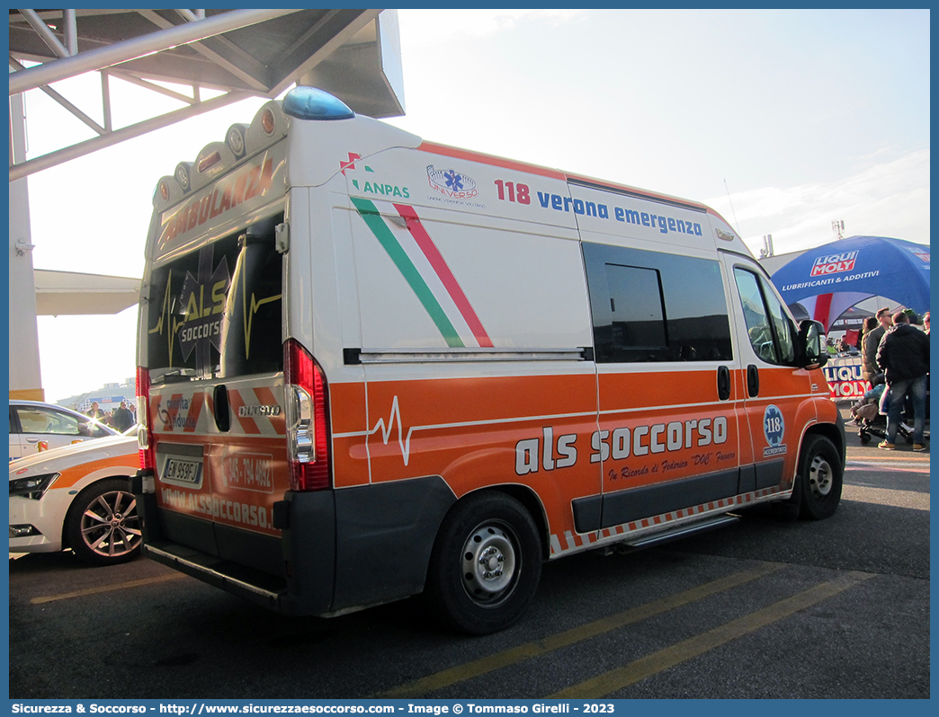 5
ALS Soccorso Onlus
Fiat Ducato III serie
Allestitore Bollanti S.r.l.
Parole chiave: ALS;Soccorso;Fiat;Ducato;Ambulanza;Bollanti