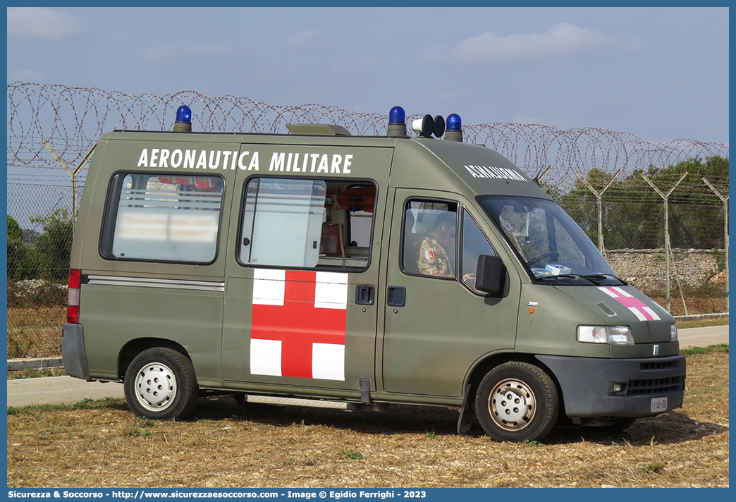 AM AI351
Aeronautica Militare Italiana
Servizio Sanitario
Fiat Ducato II serie
Allestitore Bollanti S.r.l.
Parole chiave: A.M.I.;AMI;Aeronautica;Militare;Italiana;Servizio;Sanitario;Fiat;Ducato;Bollanti