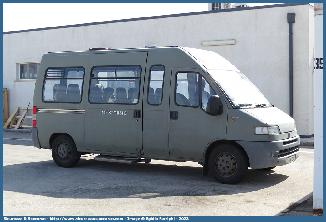 AM AK270
Aeronautica Militare Italiana
Fiat Ducato II serie
Parole chiave: AMI;A.M.I.;Aeronautica;Militare;Italiana;Fiat;Ducato