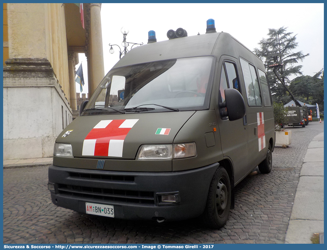 AM BN033
Aeronautica Militare Italiana
Servizio Sanitario
Fiat Ducato II serie
Allestitore Bollanti S.r.l.
Parole chiave: A.M.I.;AMI;Aeronautica;Militare;Italiana;Servizio;Sanitario;Fiat;Ducato;Bollanti