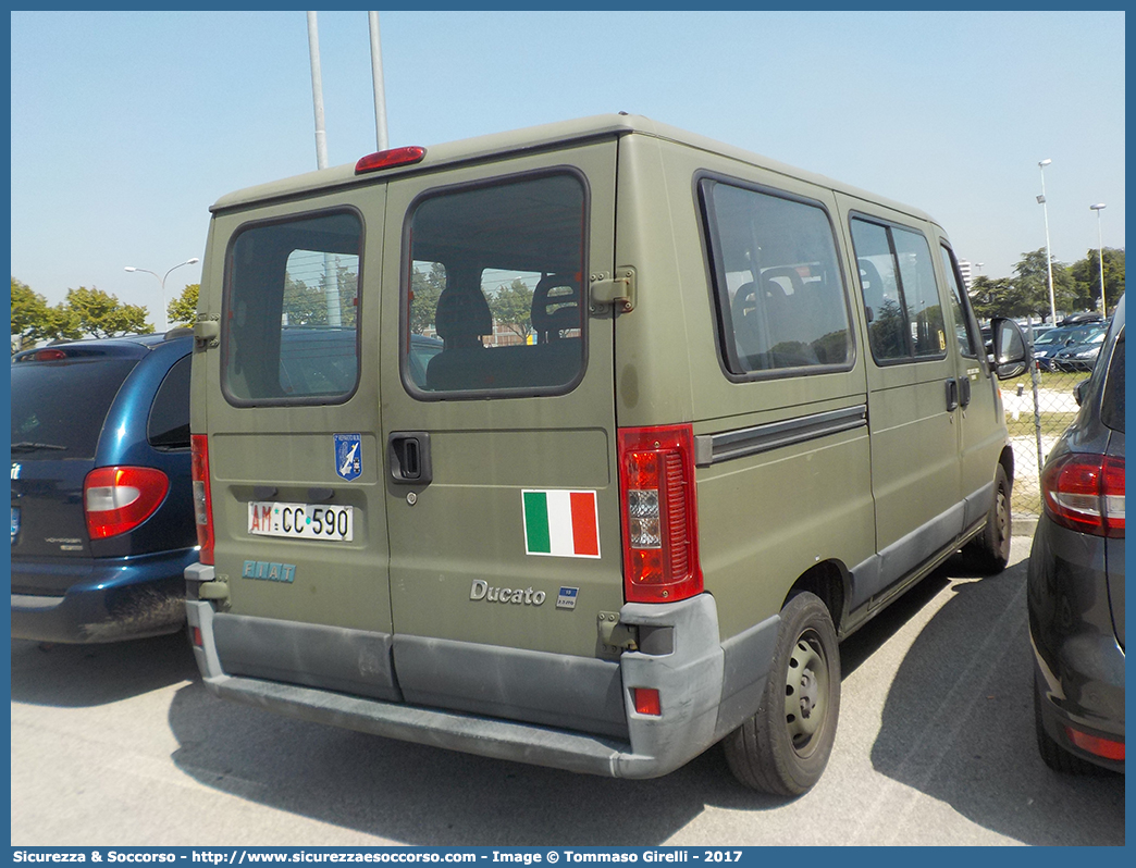 AM CC590
Aeronautica Militare Italiana
Fiat Ducato II serie restyling
Parole chiave: AMI;A.M.I.;Aeronautica;Militare;Italiana;Fiat;Ducato