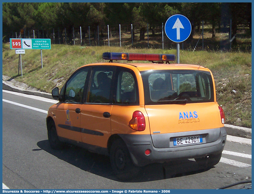 -
ANAS
Fiat Multipla I serie
Parole chiave: ANAS;A.N.A.S.;Azienda;Nazionale;Autonoma;Strade;Statali;Fiat;Multipla