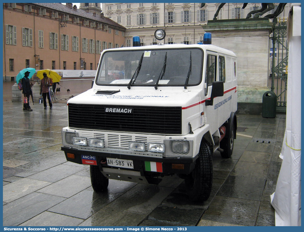 -
Associazione Nazionale Carabinieri
Torino
Bremach GR35 4x4
Parole chiave: ANC;A.N.C.;Associazione;Nazionale;Carabinieri;Bremach;GR35;4x4;Torino