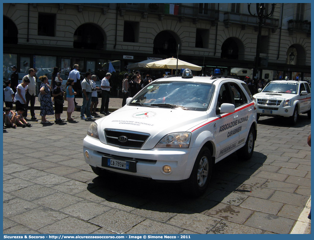 -
Associazione Nazionale Carabinieri
Kia Sorento I serie
Parole chiave: ANC;A.N.C.;Associazione;Nazionale;Carabinieri;Kia;Sorento