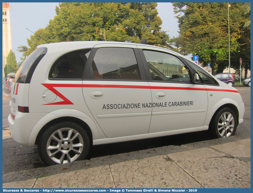 -
Associazione Nazionale Carabinieri
Verona
Opel Meriva I serie
Parole chiave: ANC;A.N.C.;Associazione;Nazionale;Carabinieri;Opel;Meriva