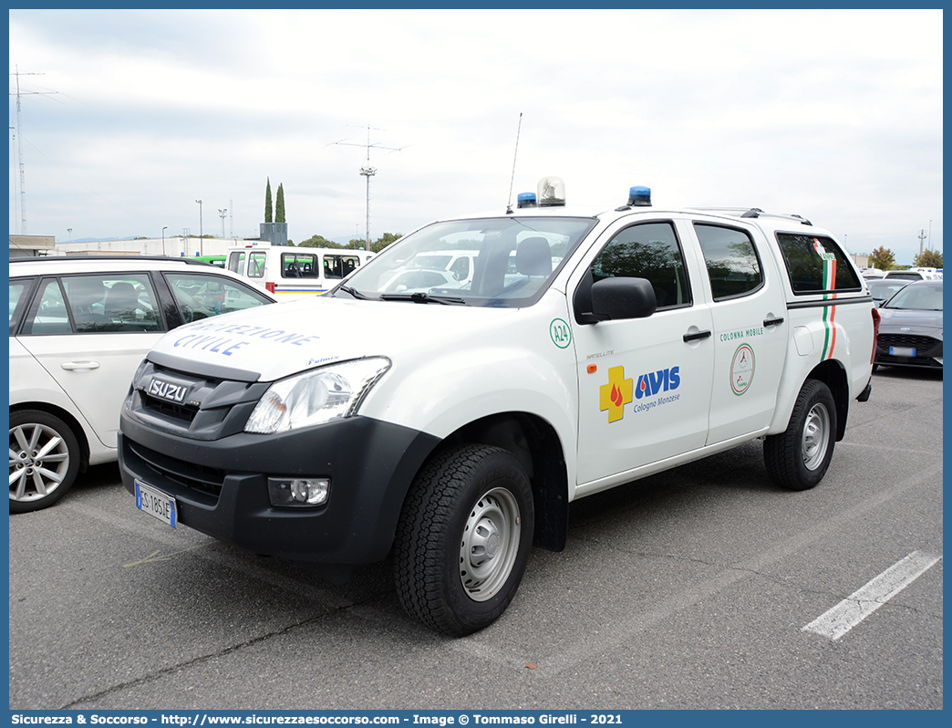 A24
Avis Cologno Monzese ODV
Isuzu D-Max II serie
Allestitore Fulmix S.a.s.
Parole chiave: AVIS;A.V.I.S.;Cologno;Monzese;Isuzu;D-Max;DMax;Fulmix