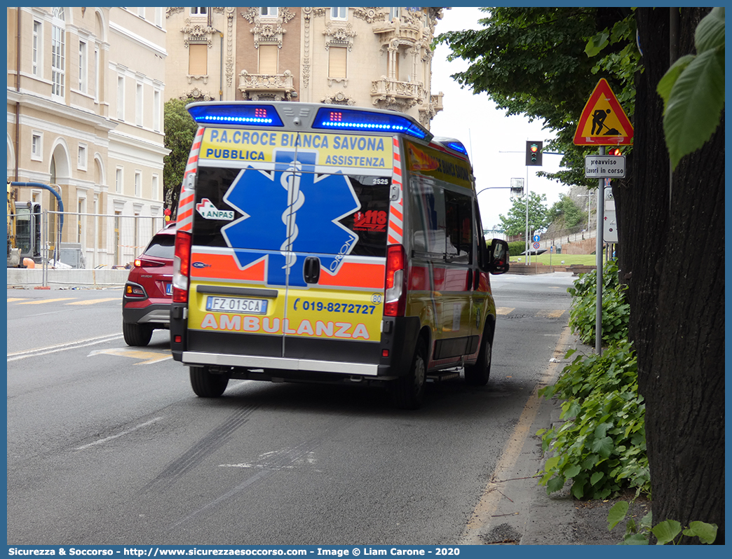 80/2525
P.A. Croce Bianca Savona
Fiat Ducato III serie II restyling
Allestitore Orion S.r.l.
Parole chiave: P.A.;PA;Croce;Bianca;Savona;Fiat;Ducato;Orion