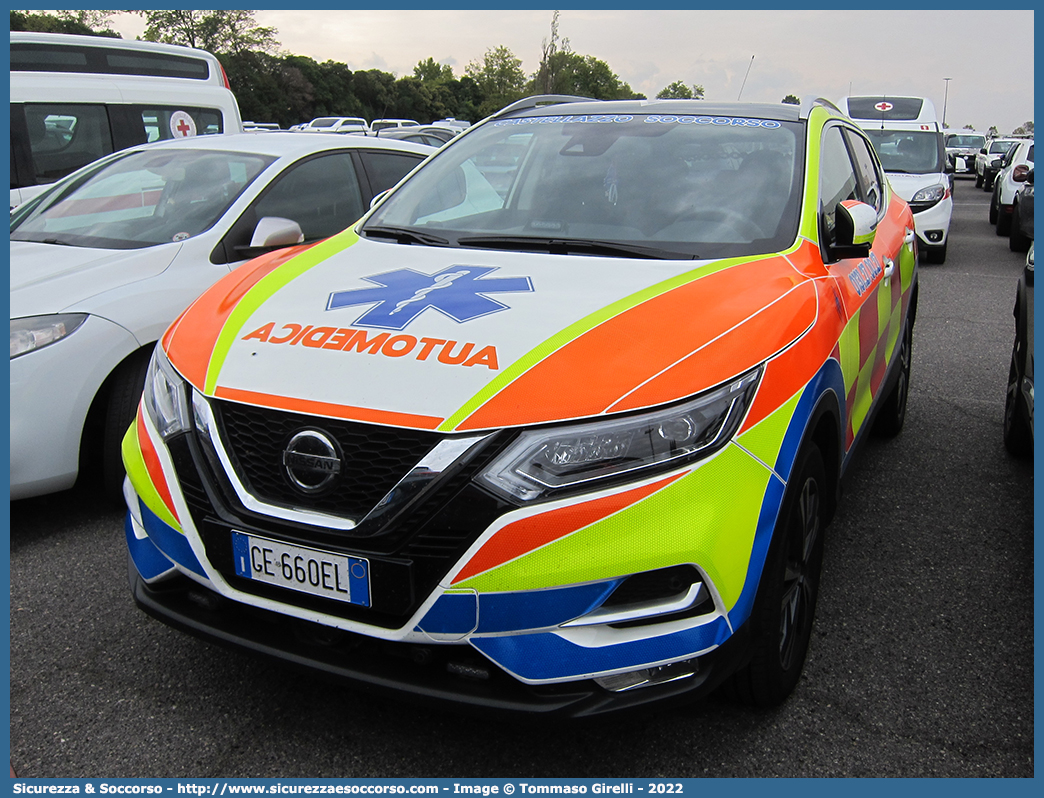 68
Castellazzo Soccorso
Nissan Qashqai II serie restyling
Allestitore Mariani Fratelli S.r.l.
Parole chiave: Castellazzo;Soccorso;Nissan;Qashqai;Automedica;Auto Medica;Automedicalizzata;Auto Medicalizzata;Mariani