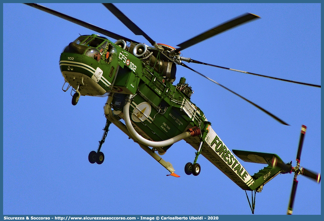 I-CFAI
Corpo Nazionale Vigili del Fuoco
Servizio Aereo
Erickson S64F Air Crane
"Toro Seduto"
Parole chiave: VVF;V.V.F;Corpo;Nazionale;Vigili;del;Fuoco;Servizio;Aereo;Nucleo;Elicotteri;Erickson;S64F;Air;Crane