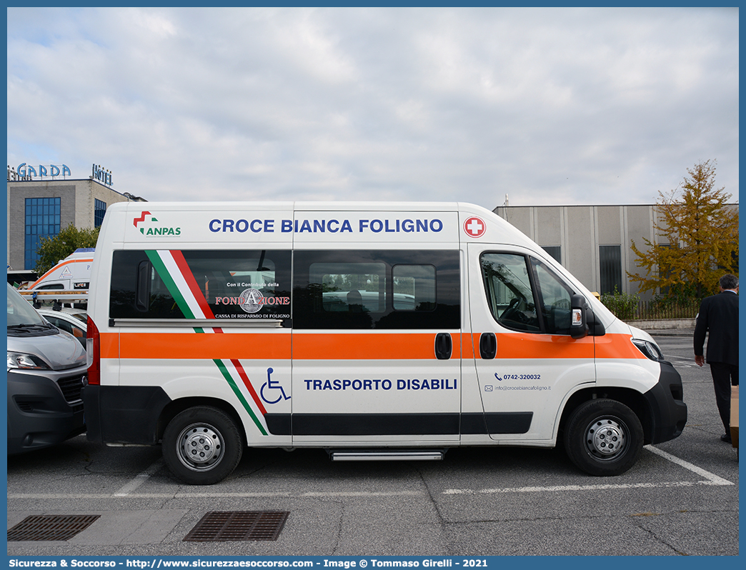 -
Associazione di Pubblica Assistenza
Croce Bianca Foligno
Peugeot Boxer III serie restyling
Parole chiave: PA;P.A.;Pubblica;Assistenza;Croce;Bianca;Foligno;Peugeot;Boxer