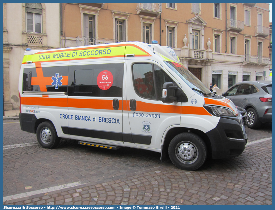 144
Croce Bianca di Brescia
Peugeot Boxer III serie restyling
Allestitore Bollanti S.r.l.
Parole chiave: Croce;Bianca;Brescia;Peugeot;Boxer;Ambulanza;Autoambulanza;Bollanti