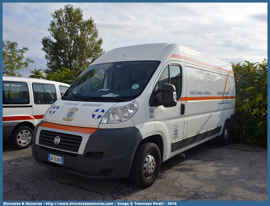 99
Croce Bianca di Brescia
Fiat Ducato III serie
Parole chiave: Croce;Bianca;Brescia;Fiat;Ducato;Supporto;Logistico