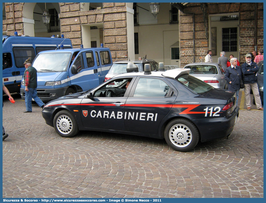 -
Arma dei Carabinieri
Alfa Romeo 156 I serie
con sistema "Falco"
Parole chiave: CC;C.C.;Arma;dei;Carabinieri;Nucleo;Operativo;e;Radiomobile;Radio Mobile;NORM;N.O.R.M.;NRM;N.R.M.;Alfa;Romeo;156