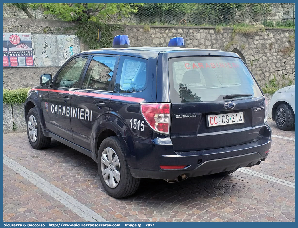 CC CS214
Arma dei Carabinieri
Comando Unità per la Tutela Forestale,
Ambientale e Agroalimentare
Subaru Forester V serie
Parole chiave: CC;C.C.;Arma;dei;Carabinieri;Comando;Unità;per;la;Tutela;Forestale;Ambientale;Agroalimentare;Subaru;Forester