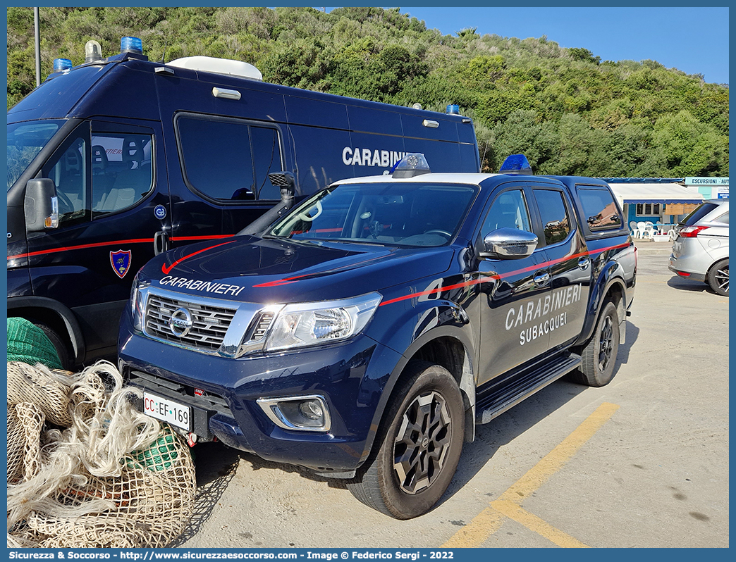 CC EF169
Arma dei Carabinieri
Centro e Nuclei Subacquei
Nissan Navara III serie
Parole chiave: CC;C.C.;Arma;dei;Carabinieri;Centro;Nucleo;Nuclei;Subacquei;Nissan;Navara