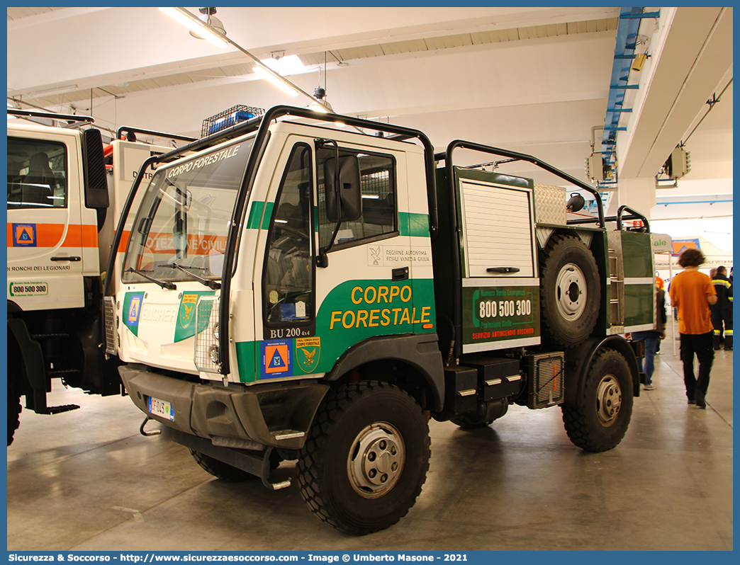 CF 043
Corpo Forestale 
Regione Friuli Venezia Giulia
Bucher BU200 4x4
Parole chiave: Corpo;Forestale;Friuli Venezia Giulia;CFFVG;C.F.F.V.G.;Bucher;BU200;4x4