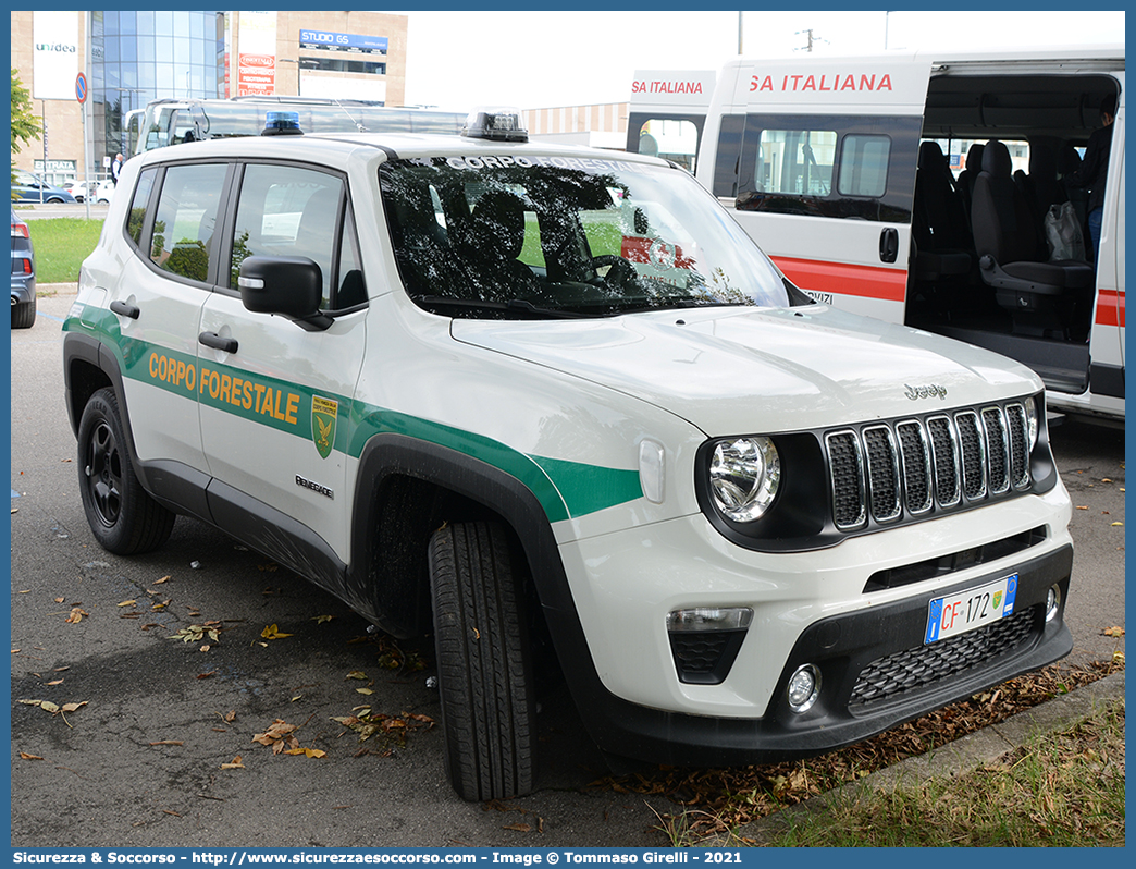 CF 172
Corpo Forestale 
Regione Friuli Venezia Giulia
Jeep Renegade I serie restyling
Parole chiave: Corpo;Forestale;Friuli Venezia Giulia;CFFVG;C.F.F.V.G.;Jeep;Renegade