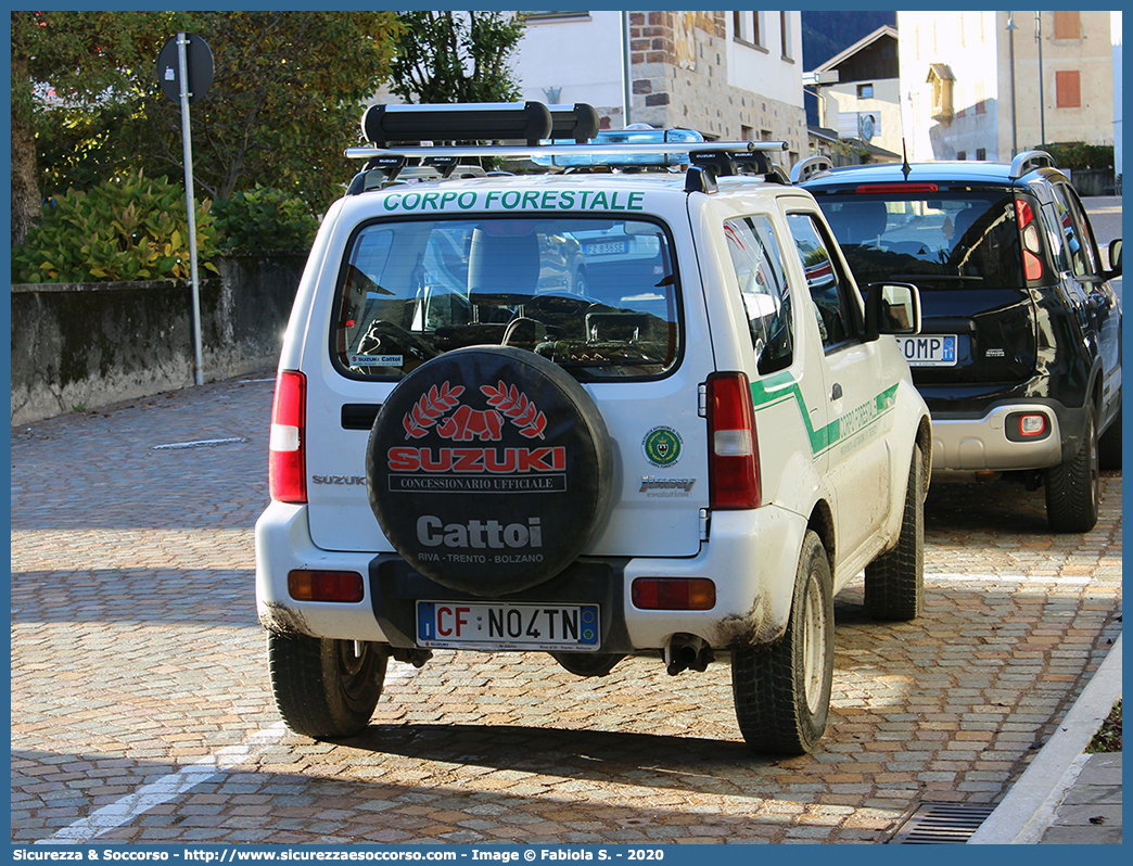 CF N04TN
Corpo Forestale
Provincia Autonoma di Trento
Suzuki Jimny
Parole chiave: CF;C.F.;TN;Corpo;Forestale;Trento;Suzuki;Jimny