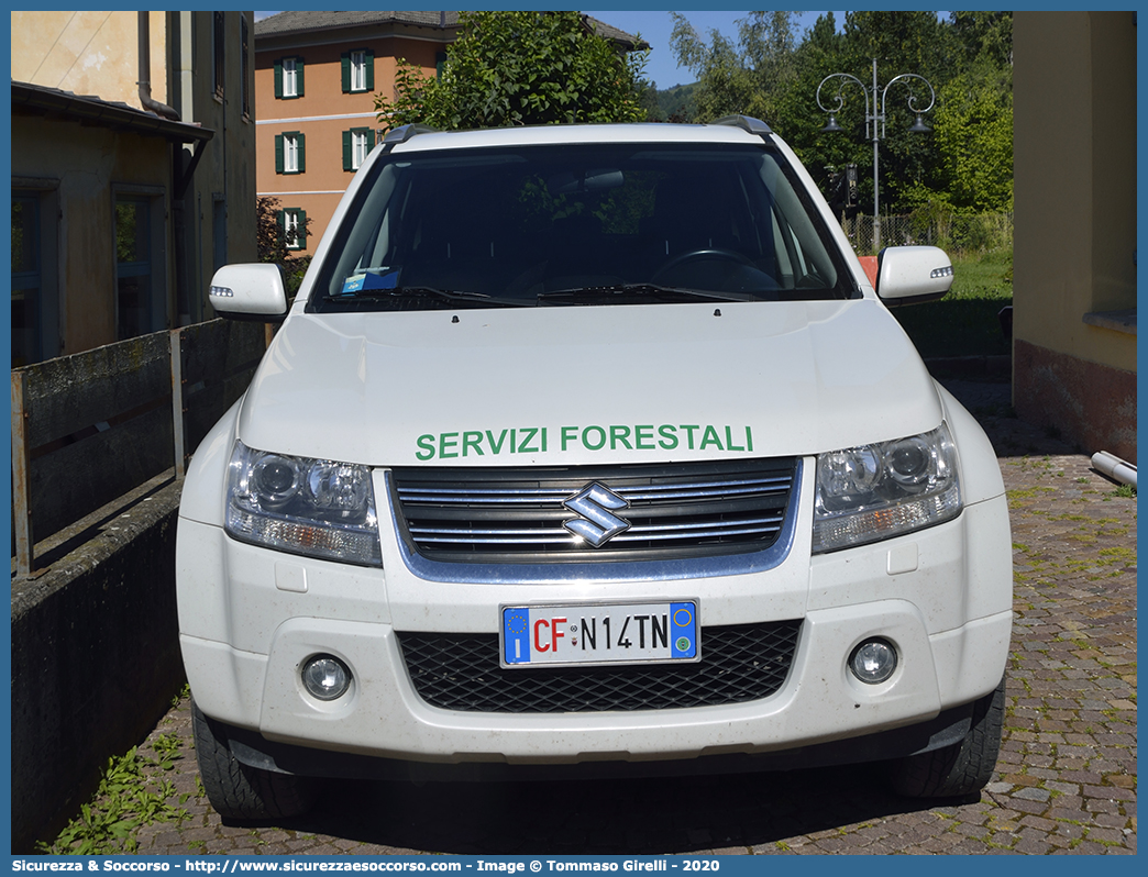 CF N14TN
Corpo Forestale
Provincia Autonoma di Trento
Suzuki Grand Vitara III serie restyling
Parole chiave: CF;C.F.;TN;Corpo;Forestale;Trento;Suzuki;Grand;Vitara