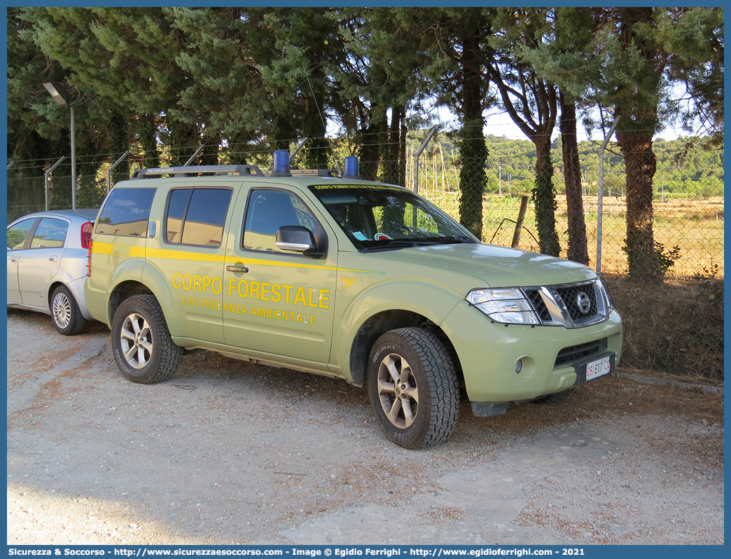 CFva E17 CA
Corpo Forestale
e di Vigilanza Ambientale
Regione Sardegna
Nissan Pathfinder III serie
Allestitore MAVE s.r.l.
Parole chiave: Corpo;Forestale;Vigilanza;Ambientale;Sardegna;CFVA;C.F.V.A.;Nissan;Pathfinder;Mave