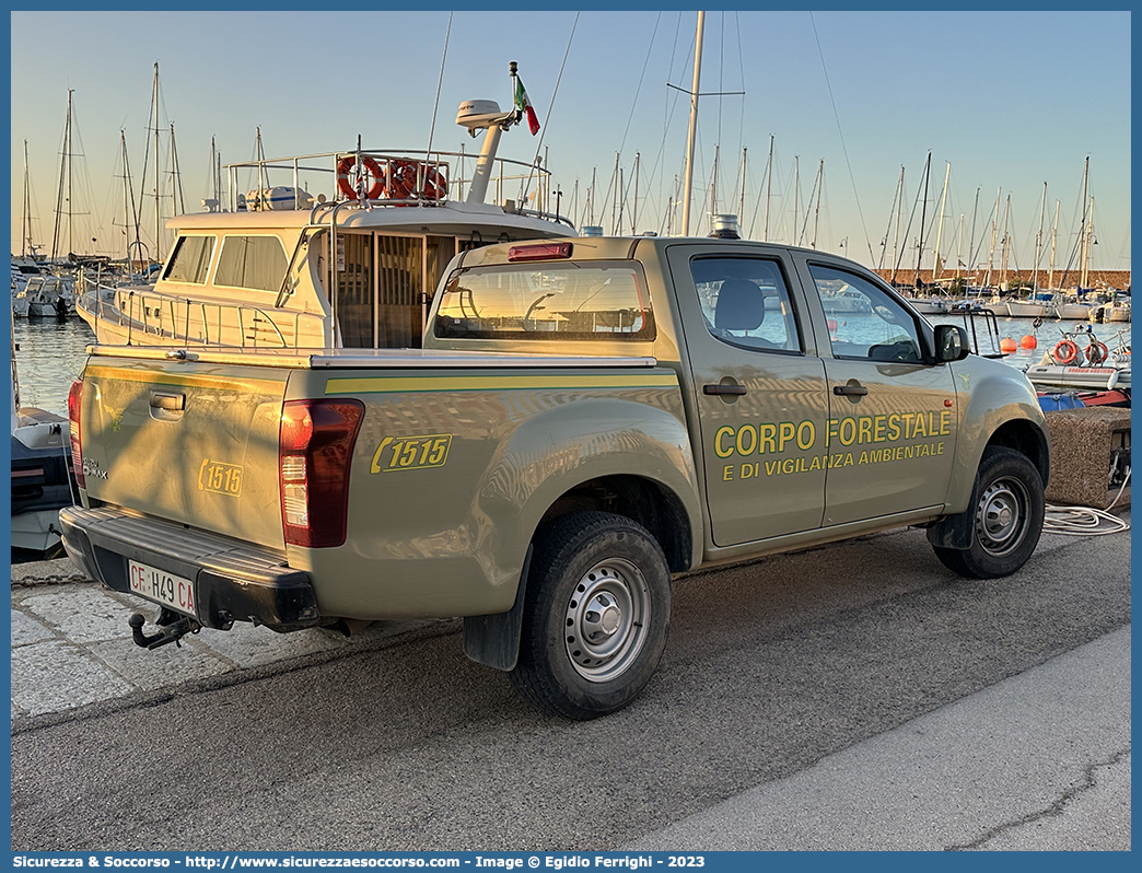 CFva H49 CA
Corpo Forestale
e di Vigilanza Ambientale
Regione Sardegna
Isuzu D-Max II serie
Parole chiave: CFVA;C.F.V.A.;Corpo;Forestale;Vigilanza;Ambientale;Sardegna;Isuzu;D-Max;DMax