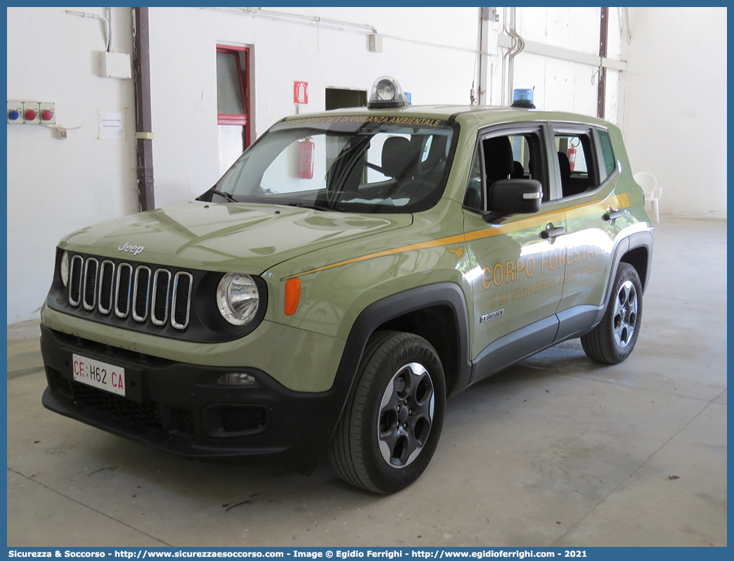 CFva H62 CA
Corpo Forestale
e di Vigilanza Ambientale
Regione Sardegna
Jeep Renegade I serie
Parole chiave: CFVA;C.F.V.A.;Corpo;Forestale;Vigilanza;Ambientale;Sardegna;Jeep;Renegade