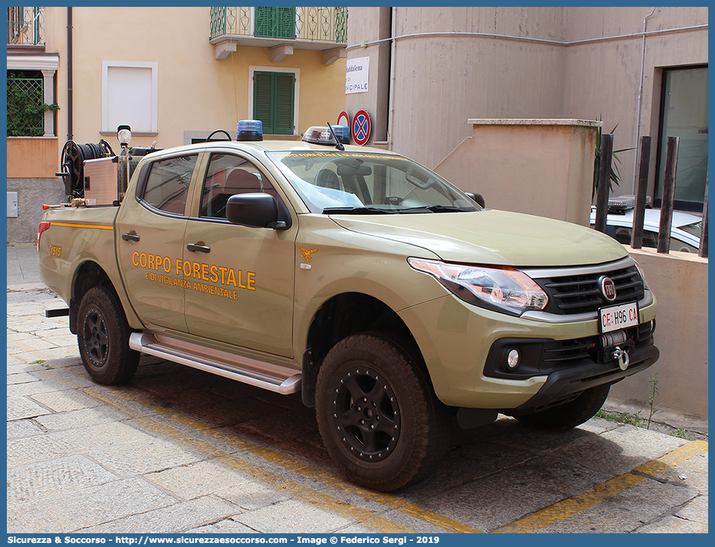 CFva H96 CA
Corpo Forestale
e di Vigilanza Ambientale
Regione Sardegna
Fiat Fullback 
Allestitore Amatori S.r.l.
Parole chiave: CFVA;C.F.V.A.;Corpo;Forestale;Vigilanza;Ambientale;Regione;Sardegna;Fiat;Fullback;Amatori