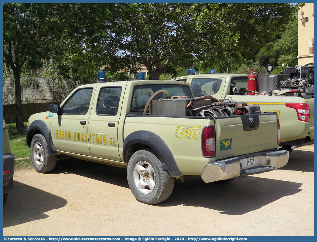 CFva M57 CA
Corpo Forestale
e di Vigilanza Ambientale
Regione Sardegna
Nissan Navara I serie restyling
Allestitore Amatori S.r.l.
Parole chiave: Corpo;Forestale;Vigilanza;Ambientale;Sardegna;CFVA;C.F.V.A.;Nissan;Navara