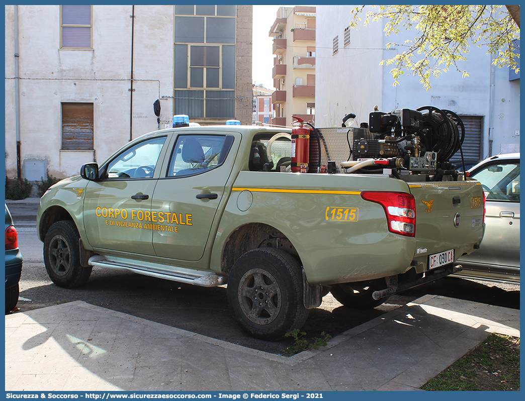 CFva Q30 CA
Corpo Forestale
e di Vigilanza Ambientale
Regione Sardegna
Fiat Fullback 
Allestitore Amatori S.r.l.
Parole chiave: CFVA;C.F.V.A.;Corpo;Forestale;Vigilanza;Ambientale;Regione;Sardegna;Fiat;Fullback;Amatori