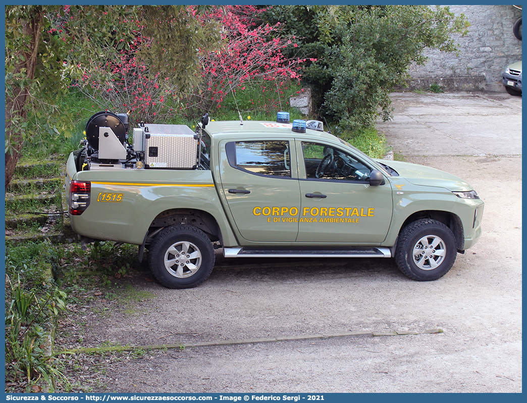 CFva Q69CA
Corpo Forestale
e di Vigilanza Ambientale
Regione Sardegna
Mitsubishi L200 V serie
