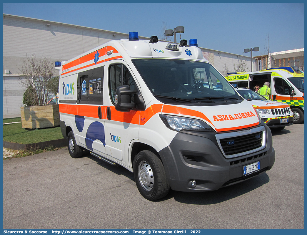 K07
CIDAS
Cooperativa Inserimento Disabili
Assistenza Solidarietà
Peugeot Boxer III serie restyling
Allestitore EDM S.r.l.
Parole chiave: CIDAS;Fiat;Ducato;X290;MAF;Ambulanza;Autoambulanza