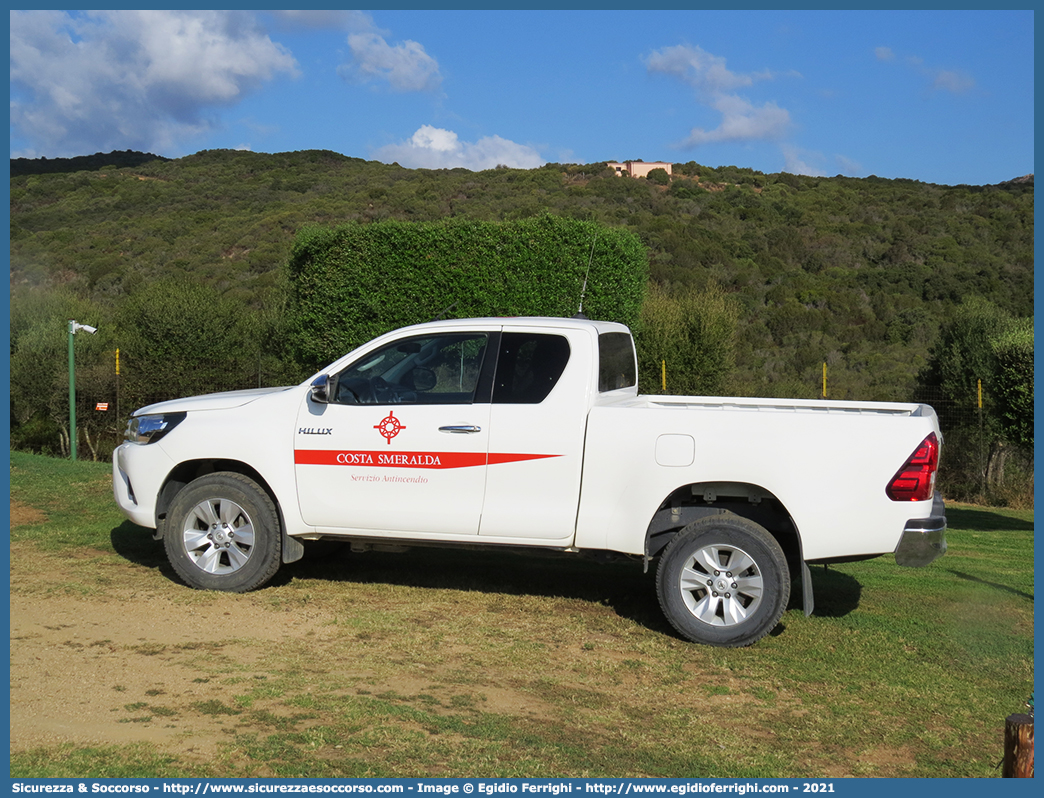 -
Servizio Antincendio Costa Smeralda
Toyota Hilux VIII serie
Parole chiave: Servizio;Antincendio;Costa;Smeralda;Toyota;Hilux