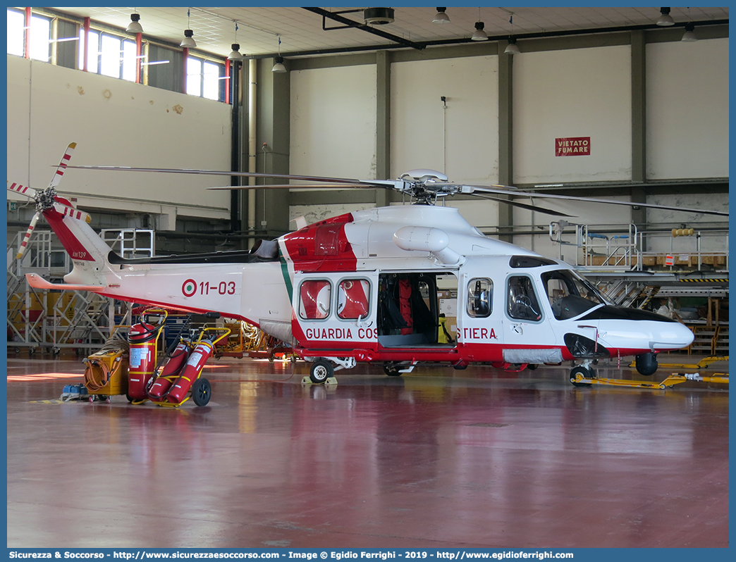 MM81748 / 11-03 "Nemo 03"
Corpo delle Capitanerie di Porto
Guardia Costiera 
Agusta Westland AW139
Parole chiave: CP;C.P.;Guardia;Costiera;Capitaneria;Capitanerie;di;Porto;Agusta;Westland;AW139