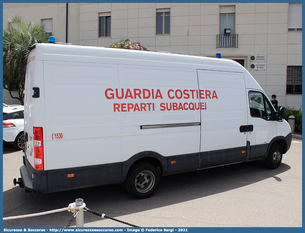 CP 4103
Corpo delle Capitanerie di Porto
Guardia Costiera
Reparti Subacquei
Iveco Daily 50C18 IV serie
Parole chiave: CP;C.P.;GC;G.C.;Guardia;Costiera;Capitaneria;Capitanerie;di;Porto;Reparto;Subacquei;Iveco;Daily;50C18