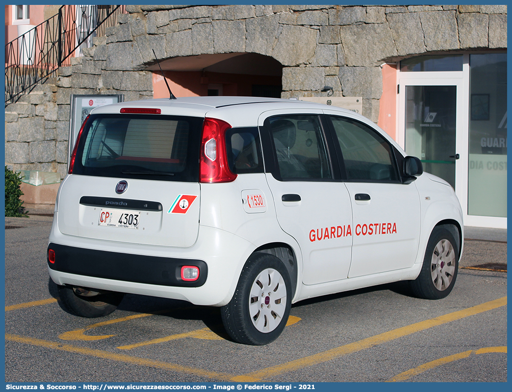 CP 4303
Corpo delle Capitanerie di Porto
Guardia Costiera
Fiat Nuova Panda II serie
Parole chiave: CP;C.P.;GC;G.C.;Guardia;Costiera;Capitaneria;Capitanerie;di;Porto;Fiat;Nuova;Panda