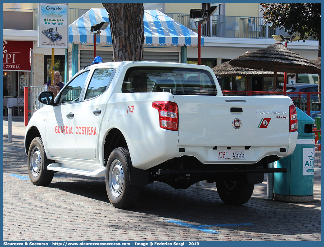 CP 4555
Corpo delle Capitanerie di Porto
Guardia Costiera
Fiat Fullback
Parole chiave: CP;C.P.;GC,G.C.;Guardia;Costiera;Capitaneria;Capitanerie;di;Porto;Fiat;Fullback