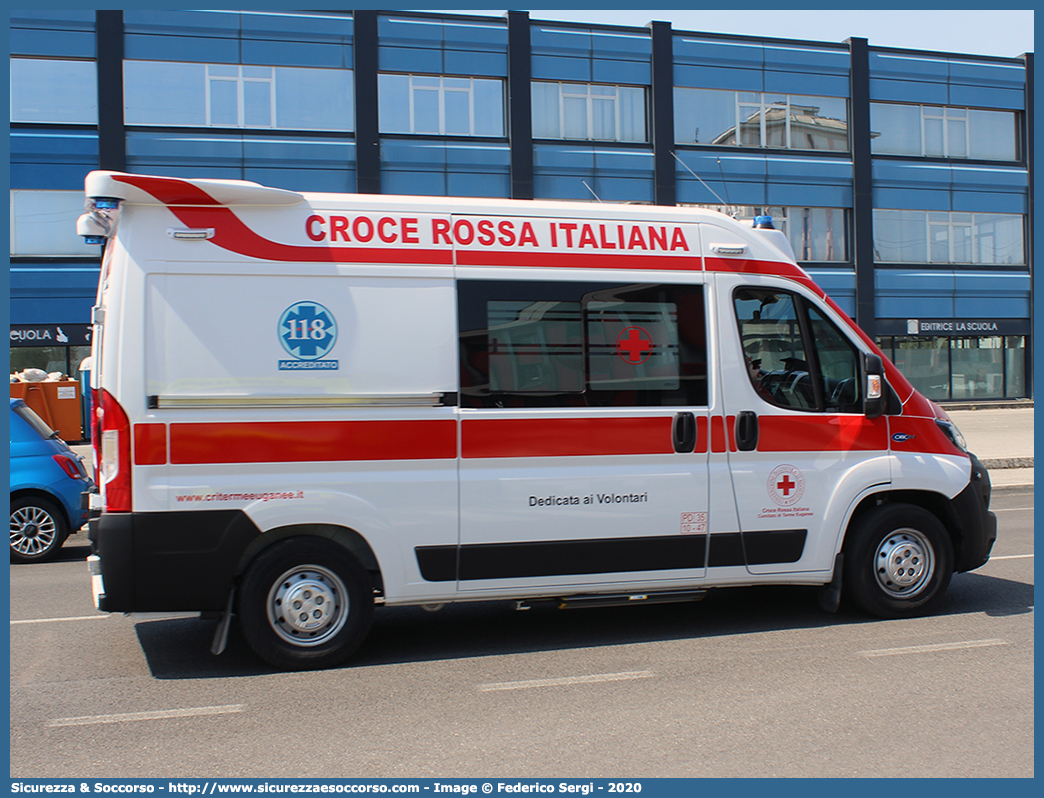 CRI 432AG
Croce Rossa Italiana
Terme Euganee (PD)
Fiat Ducato III serie restyling
Allestitore Orion S.r.l.
Parole chiave: CRI;C.R.I.;Croce;Rossa;Italiana;Fiat;Ducato;X290;Terme Euganee;Orion