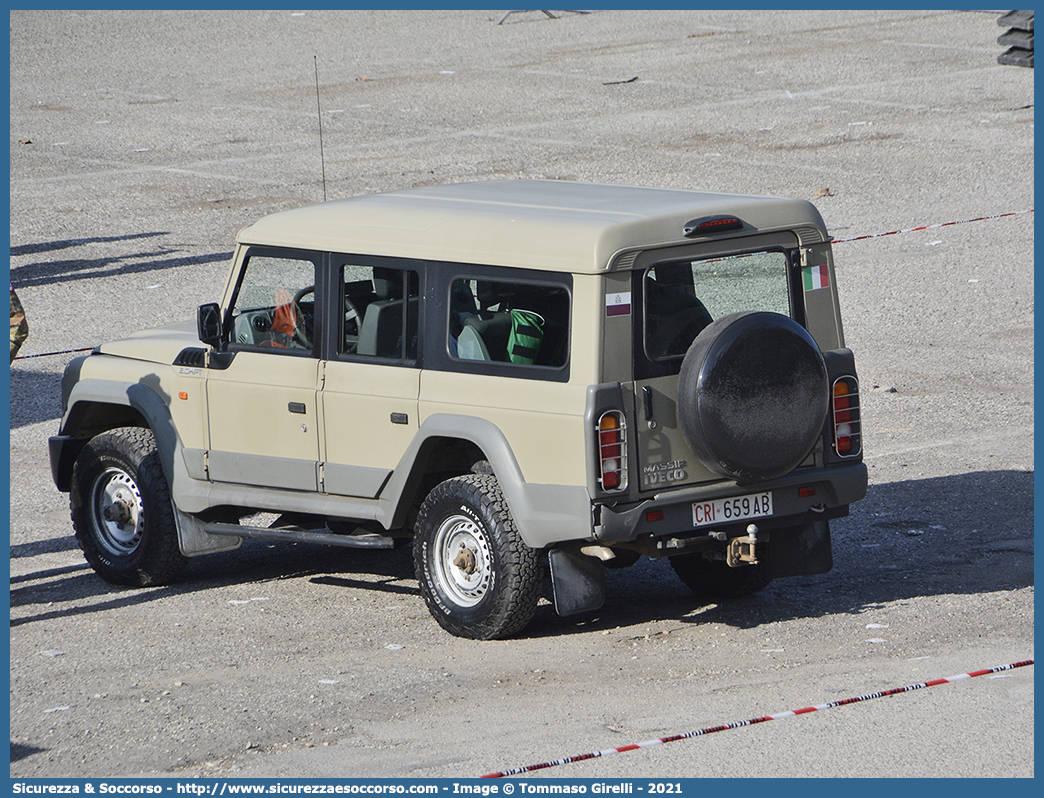 CRI 659AB
Croce Rossa Italiana
Corpo Militare
Iveco Massif Station Wagon
Parole chiave: CRI;CRIM;C.R.I.;C.R.I.M.;Croce;Rossa;Italiana;Corpo;Militare;Iveco;Massif;Station;Wagon