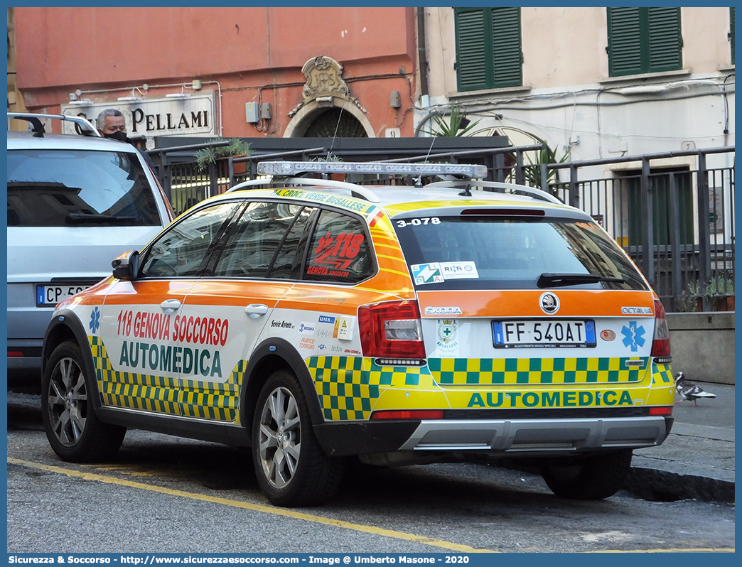 3-078 / GOLF 7
P.A. Croce Verde Busallese
Skoda Octavia Wagon Scout IV serie
Allestitore AVS S.a.s.
Parole chiave: P.A.;PA;Croce;Verde;Busallese;Skoda;Octavia;Wagon;Scout;A.V.S.;AVS