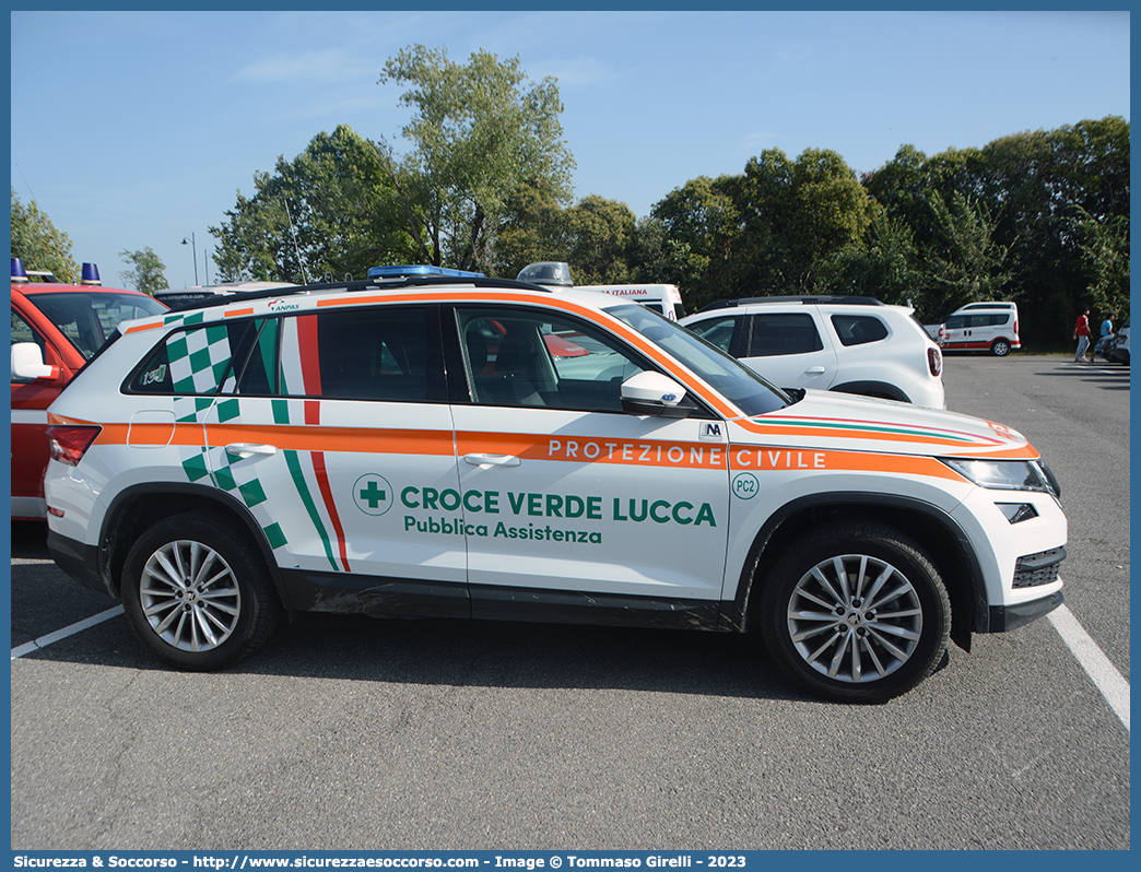 PC2
P.A. Croce Verde Lucca
Skoda Kodiaq I serie
Allestitore Nepi S.r.l.
Parole chiave: P.A.;Croce;Verde;Lucca;Skoda;Kodiaq;Nepi