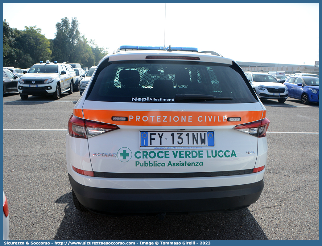 PC2
P.A. Croce Verde Lucca
Skoda Kodiaq I serie
Allestitore Nepi S.r.l.
Parole chiave: P.A.;Croce;Verde;Lucca;Skoda;Kodiaq;Nepi