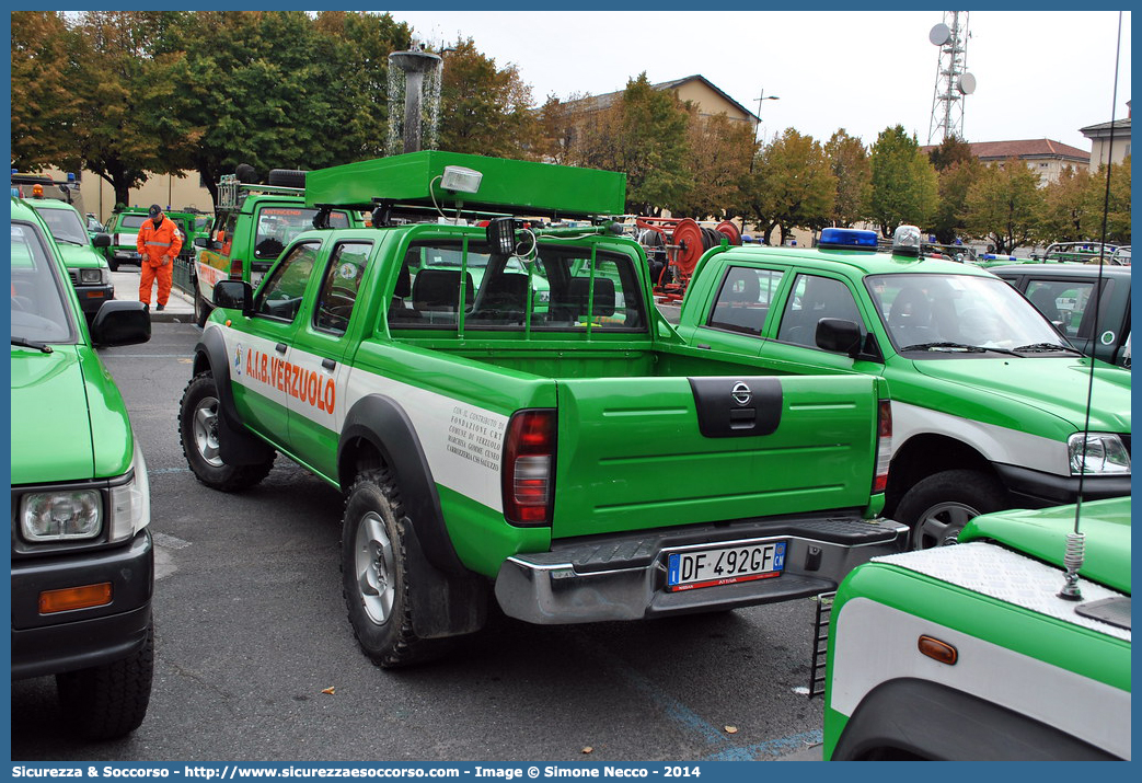 -
Corpo Volontari Antincendi Boschivi
Verzuolo (CN)
Nissan Navara I serie restyling
Parole chiave: Corpo;Volontari;Antincendi;Boschivi;AIB;A.I.B.;Piemonte;Verzuolo;Nissan;Navara