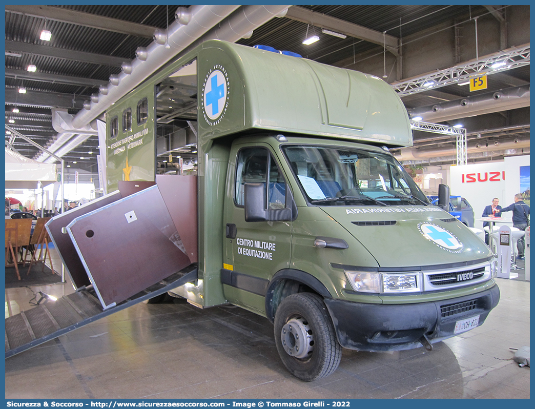 EI CH822
Esercito Italiano
Sanità Militare
Ospedale Veterinario Militare
Iveco Daily 50C15 III serie
(variante)
Parole chiave: EI;E.I.;Esercito;Italiano;Sanità;Militare;Iveco;Daily;50C15