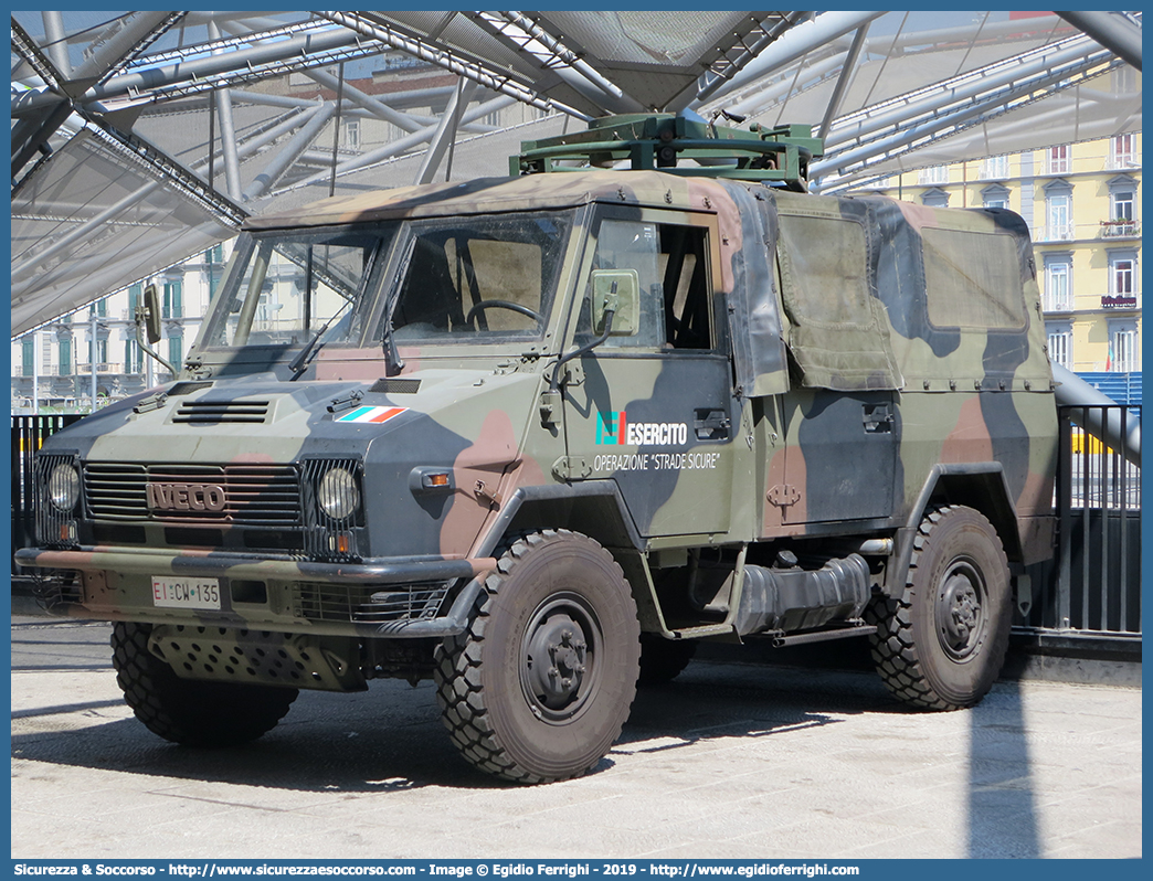 EI CW135
Esercito Italiano
Iveco VM90T
Parole chiave: EI;E.I.;Esercito;Italiano;Fuoristrada;operazione;strade;sicure;Iveco;VM90T