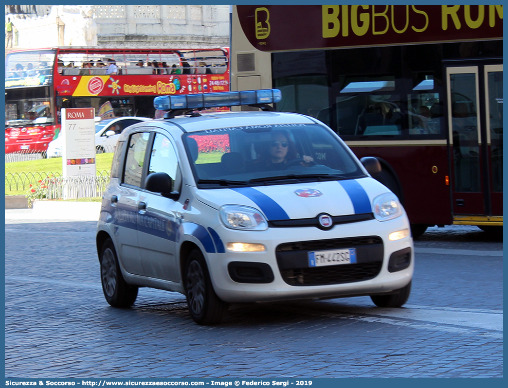 -
Polizia di Roma Capitale
Fiat Nuova Panda II serie
Parole chiave: PL;P.L.;PM;P.M.;Polizia;Locale;Municipale;Roma;Capitale;Fiat;Nuova;Panda